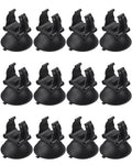 Pawfly Aquarium Heater Suction Cups Fish Tank Tube Light Sucker Holders 1.1 Inch Fixing Clips for Aquarium Heating Rod and Submersible Light (Not for Airline Tubing), 12 Pack
