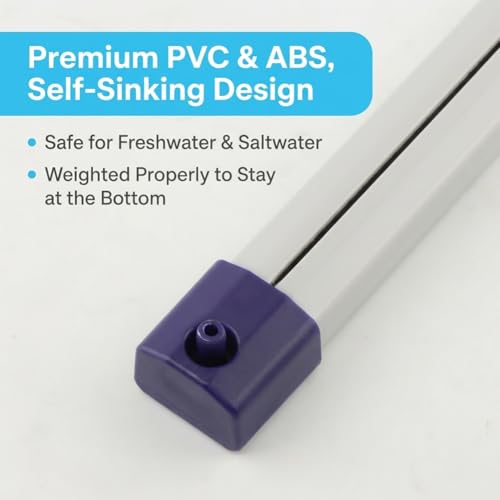 9.8 Inch Aquarium Bubble Strip, Bubble Curtain Wall Aquarium Air Stone Kit, Quiet Oxygen Diffuser, Fish Tank Bubbler Decorations for Freshwater Saltwater - size: 9.8 Inch
