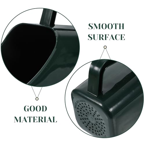 DOITOOL Aquarium Sand Shovel and Fish Tank Cleaner Scoop, 2pcs Plastic Sediment Cleaning Shovel Set with Drainage Holes for Gravel Substrate Maintenance in Aquariums and Fish Tanks