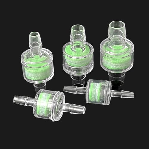 Aquarium Fishtank Check Pipe Joint Connector, Way Non Return Air Bubbler Check, Fit for 3/16 Inch Airline Tubing, Fish Tank Accessories