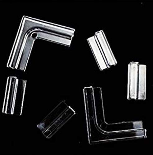 Aquarium Lid Clips Universal Lid Clips for Rimless Aquariums Rimless Clips/Fish Tank Glass Cover Clip Support Holder/Fish Tank Brackets Clip Hanger 8mm