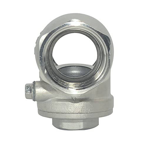 1" Stainless Steel SS316 Swing Check Valve,NPT Female x Female Thread,WOG 200 PSI PN16 CF8M - size: 1 Inch