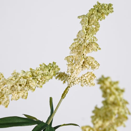 Melorca&Guilla Artificial Plants,6PCS 29" Green Faux Branches for Vase,Faux Greenery Stems Vase Branches Artificial Plants & Flowers for Shop Garden Office Home Décor (6, White Sage) - color: White Sage
