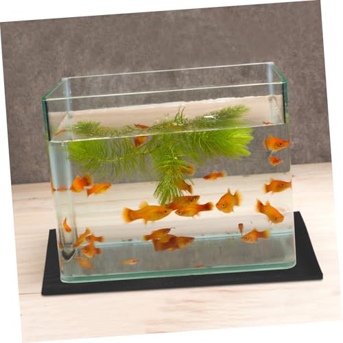 Toddmomy Fish Tank Cushioning Mat Thicken Eva Non Slip Pad for Aquarium Safety Durability Cuttable Fish Tank Accessories for Stability and Protection