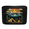 Camping Print Double 20lb RV Propane Tank Cover Weather Resistant Gas Cylinder Cover with Zipper Four Seasons General - color: Camping Print, size: S(20LB)