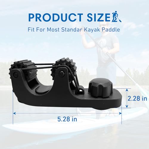 Kayak Paddle Holder, Kayak Fishing Net Holder, Kayak Accessories、Kayak Fishing Poles Holder, Kayak Track Mount Accessories for Fishing Kayak, CanoePaddle Board(2PCS) - size: Long Arm with Rope