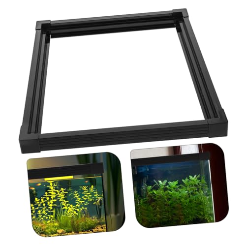 Toddmomy Fish Tank Edge Protector Strip for Aquarium Safety Easy Installation and Maintenance Non- Design for Tanks - size: 40.00X40.00X2.50CM