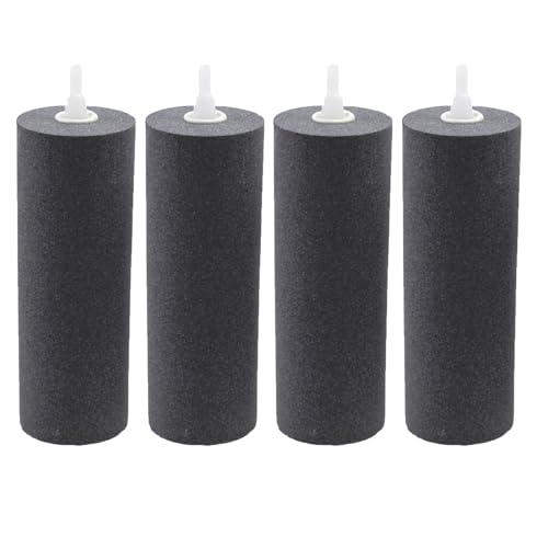 AQUANEAT Aquarium Air Stones 6x2 inch 4 Pack, Large Airstone, Air Pump Accessories for Aquariums, Hydroponic, Ponds and Fish Tanks - size: 6 inch 4 pcs