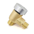 RV Vacuum Breaker Check Valve, Replace Leaking Vacuum Breaker on Black Tank Check Valve for RV Camper Trailer Flusher, 571-VAC-CHK-A Brass Breaker to Improve Freshwater