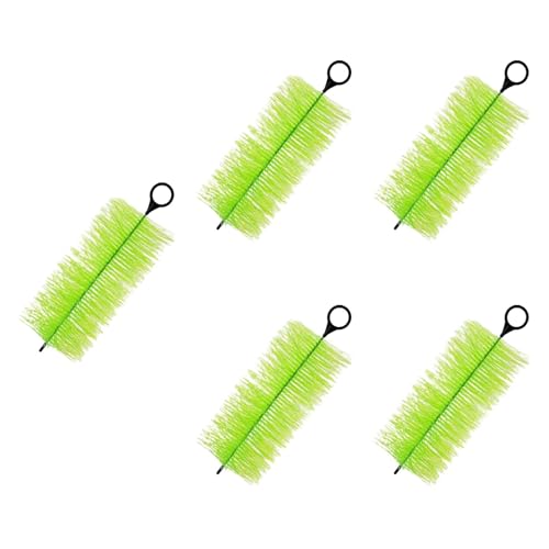 5Pcs Fish Pond Filter Brushes Fish Tank Aquarium Water Garden Pond Skimmer Easy to Use Pond Accessories Cleaning Brush, 30cm