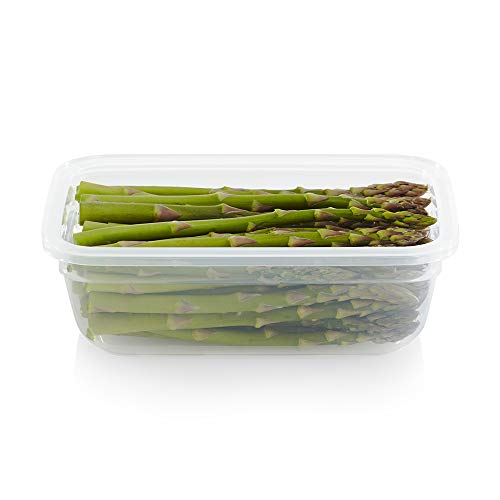 Snapware Plastic Total Solutions (5-Pack, 3 Cup) Food Storage Containers Set, Airtight & Leakproof Plastic Locking BPA-Free Lids Tupperware, Freezer Dishwasher Microwave Safe - size: 5 Pack, style: 3 Cup