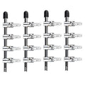 Aquarium Air Valve 4 Way Inline Manifold Air Flow Pump Tubing Splitter Lever Control Valve 4-Pack