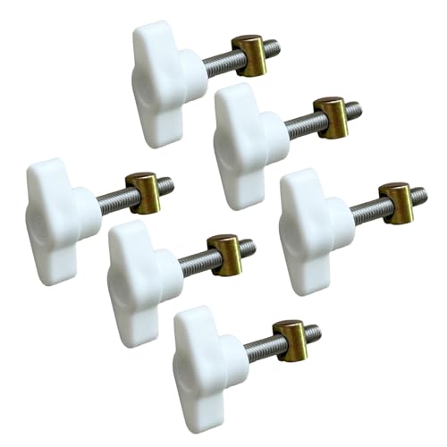 6Pcs Replacement Parts for Fluval Canister Filters, Lid Fastener for Fluval FX6 FX5 FX2 FX4, Secure Fit and Long Lasting Replacement Lid Fastener