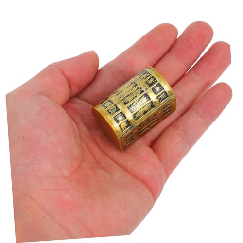 PRETYZOOM 10pcs Mini Treasure Box Ornaments Decorative Miniature Pirate Chests for Boys and Girls Party Favors Desktop Aquarium Decor Party Supplies
