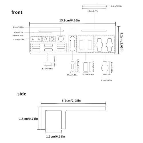 Practical Aquariums Planting Tool Rack for Scraper Tweezers Landscape Tool Bracket Fishtanks Plant Tool Holder