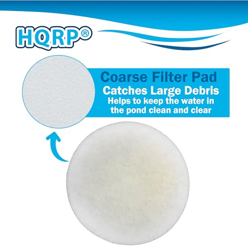 HQRP Fine and Coarse Media Filter Pads (3+2) Compatible with Eheim Classic 600/2217 External Aquarium Canister Filter