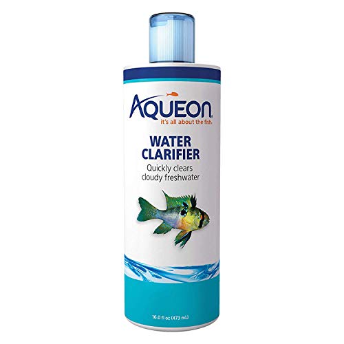 Aqueon Freshwater Aquarium Water Clarifier, Clears Cloudy Fish Tank Water, Safe to Use with Fish and Plants - 8 Ounces - size: 16 Fluid Ounces