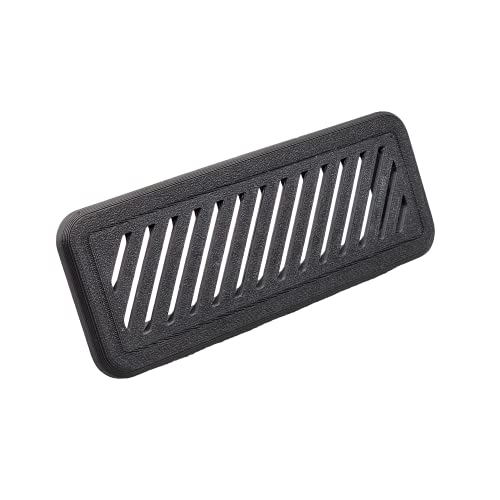 Vented Feeding Hole Cover for Fluval Flex 9G & 15G Aquariums (Fluval Flex 15G, Black) - color: Black, size: Fluval Flex 15G