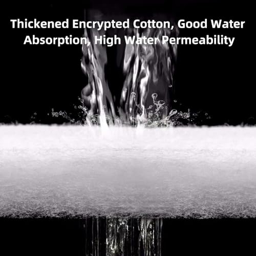 Aquarium Filter Pad 39.4 x 11.8in Aquarium Filter Media for Crystal Clear Water Fish Tank Ponds Garden Saltwater Fershwater Plant Trutle