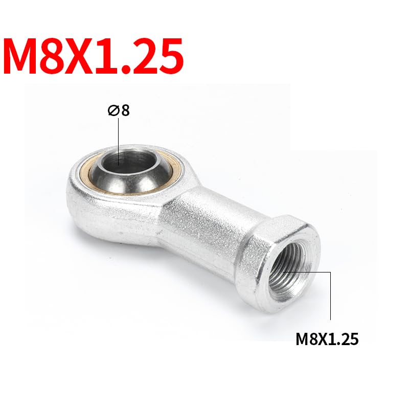 Rod End with Internal Serration for SC/MAL Cylinder FE Series, Clevis Joint Bearing & Spherical Ball Head Connecting Rod (FE20) - color: FE, size: 20