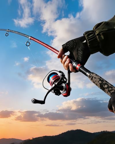 Ghosthorn Fishing Rod and Reel Combo Collapsible Fishing Pole Telescopic Fishing Rod Combo Travel Portable Fishing Set Carbon Fiber with Carrier Bag for Saltwater Freshwater - size: 2.4m/8ft, style: Fishing Rod and Reel（no Line & Lure）