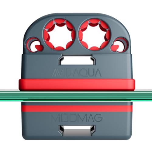 MPO Duo Magnetic Probe Organizer for Apex, Hydros, pH, Temp Probes - Compact 2-Probe Holder for Aquariums & Reef Tank Sump