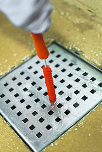 Vikan 53604 Tube Brush,.6",PP/PBT,Red