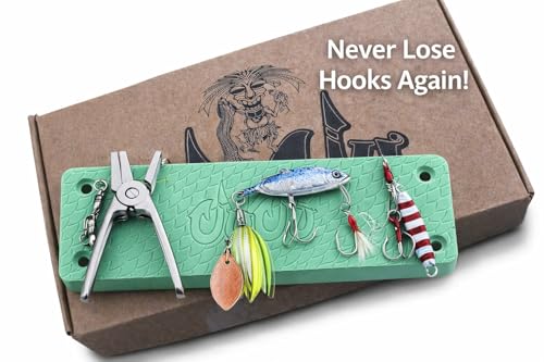 Juju Fishing Magnet | Oversized Magnet for Fishing Magnetic Tackle Storage, Lures, Pliers, Gun Holder | Used on Boats, Filet Table, Trucks (Seafoam Green) - color: Seafoam Green