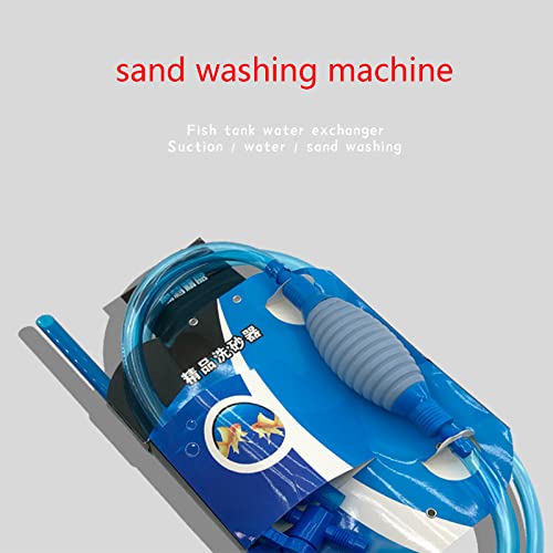 Aquarium Water Change Fish for Siphon Gravels Cleaner with Long Hose Water Changer Maintenance Tool for Small F