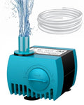 Pawfly 90 GPH Submersible Water Pump 4 W Mini Water Fountain Pump with 2.4 ft. Lift Height Quiet Adjustable Water Pump for Aquarium Fish Tank Fountain Garden Waterfall Statuary - style: Submersible