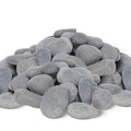 Quibbay 45 LB Mexican Beach Pebbles, 2-3 Inch Natural River Rocks, Premium Pebbles for Garden and Landscape Design, Decorative Stones for Fish Tank Flower Pots Water Fountains Pathways Backyard, Grey - size: 45 Pounds, 2-3 Inch
