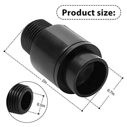 R172248 Check Valve Replacement Fits for Pentair Rainbow Automatic Chlorine/Bromine in-Line Pool and Spa Feeder Model 320