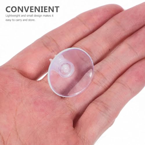 Tofficu 20pcs Suction Cup Light Clips for Outdoor Holiday Lights Window Hanger Reusable Suction Hooks