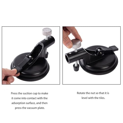 Aluminum Suction Leveling Lifters for Secure Transport of Flooring Materials Floor Gaps Fixing Tool for Wood, Tile - size: 15cm/5.91"
