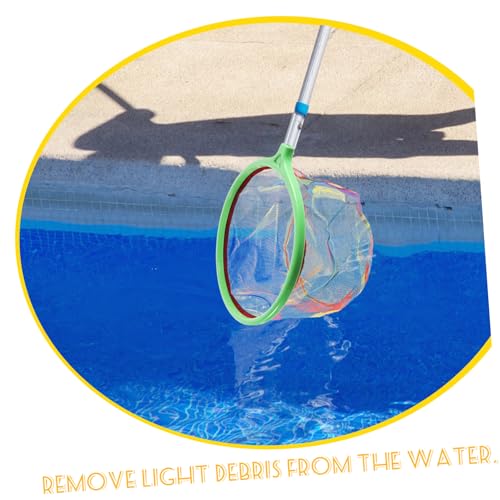 COLLBATH Aquarium Mesh Fishing Net Dense Shrimp Net for Easy Debris Skimming Compact Design for Fish Tank Cleaning Durable Nano Material