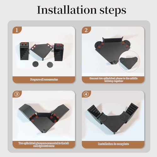 Aquarium Undergravel Fish Tunnel Hide Cave Corner Fishes Tank Decorations Under Gravel Viewing Tunnel Fish Cave for Aquarium Hideout (Black,Style 3) - color: Black, style: Style 3