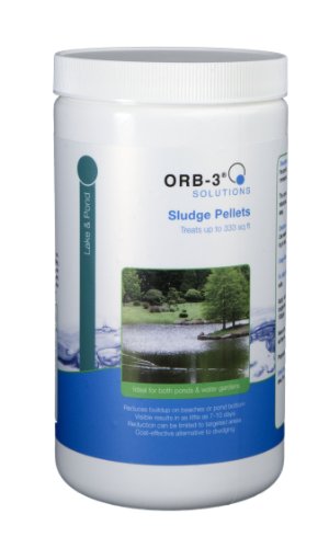 Orb-3 Sludge Pellets Canister for Ponds, 1-Pound - size: 1-Pound Canister