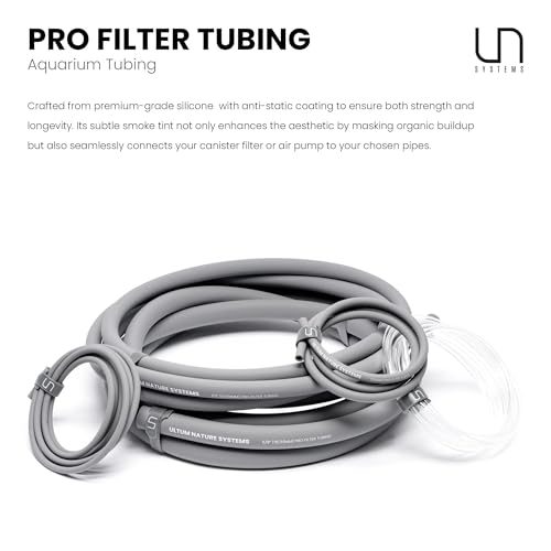 Ultum Nature Systems Pro Tubing - 5/8mm ID/OD Durable Aquarium Filter Tubing, CO2 and Airline Tubing for Fish Tanks - 1 Meter/3.28 Feet Roll