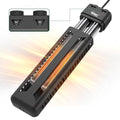 hygger Aquarium Heater,600W/800W Submersible Fish Tank Water Heater Double Quartz Explosion-Proof with Separate Temperature Measurement System for Freshwater Saltwater Tank (800W) - size: 800W