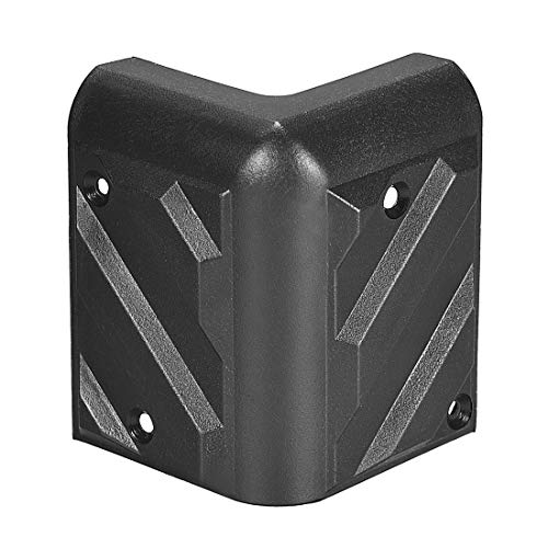 uxcell Speaker Corner Protectors Cabinet Edge Corner Speaker Stackable Guard Wrap Angle Case Protection 8pcs