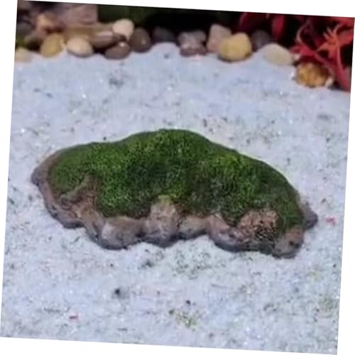 2pcs Miniature Island Sculpture Resin Simulation Island Figurines for Aquariums Flower Pots and Garden Decor Creative Micro Landscape Accessories