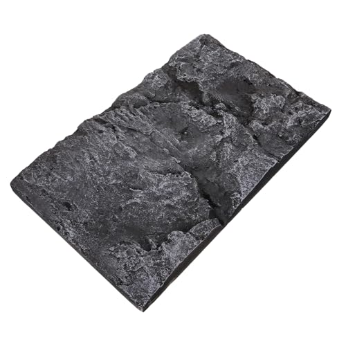 Alipis Stone Background Board for Reptile Tank 3D Aquarium Decor Fish Tank Decorative Panel