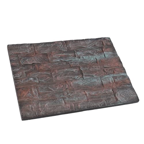Fish Tank Background, Fine Crafted 3D Foam Fish Tank Background Wall for Fish Tank for Reptiles Tank (D) - size: D