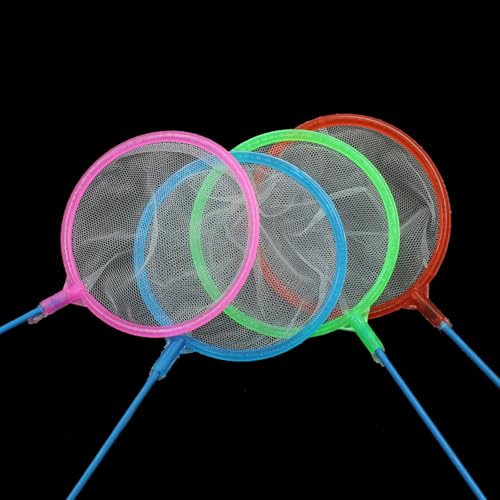 Mini Brine Shrimp Net - color: Red+Blue+Green+Pink