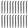 cobee 20Pcs Double-Ended Cleaning Brushes, Plastic Small Cleaning Brush Stiff Bristles Crevice Brushes All Purpose Detailing Brush for Bathroom Kitchen Home Small Space