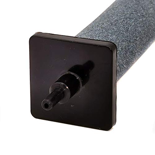 6 inch Aquarium Air Stone Cylinder Bubbler with Plastic Shield for Hydroponic, Fish Tank