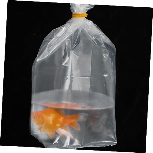 OUNONA 50pcs Insulated Fish Shipping Bags for Freshwater Fish Transport Container Food Grade Pet Stores and Food Service Industries