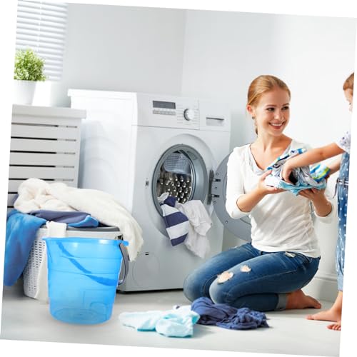 MAGICLULU Plastic Water Storage Bucket Portable Wash Bucket for Home Dormitory Cleaning