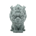 Feng Shui Ornaments Fish Tank Foo Dogs Bonsai Aquarium Fish Tank Statue Asian Oriental Aquarium Statues Qi Lin Figurines for Garden Fish Tank Bonsai Decoration Desktop Attract Wealth and Luck (S)
