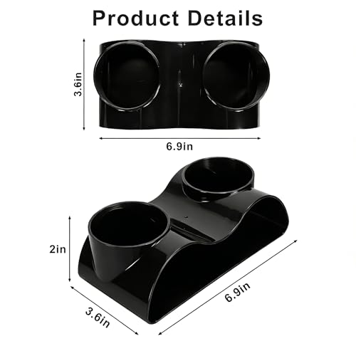 Aquarium Underground Tunnel Cave Natural Curve with Holes for Viewing, Fish Tank Decoration Hideout, for Cory Catfish, Shrimp, Loach and Pleco, Black